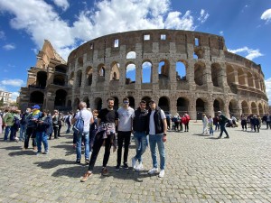 trasferta a roma per tarcento basket