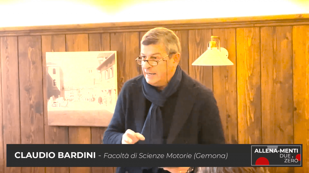 claudio bardini alla presentazione di allena-menti