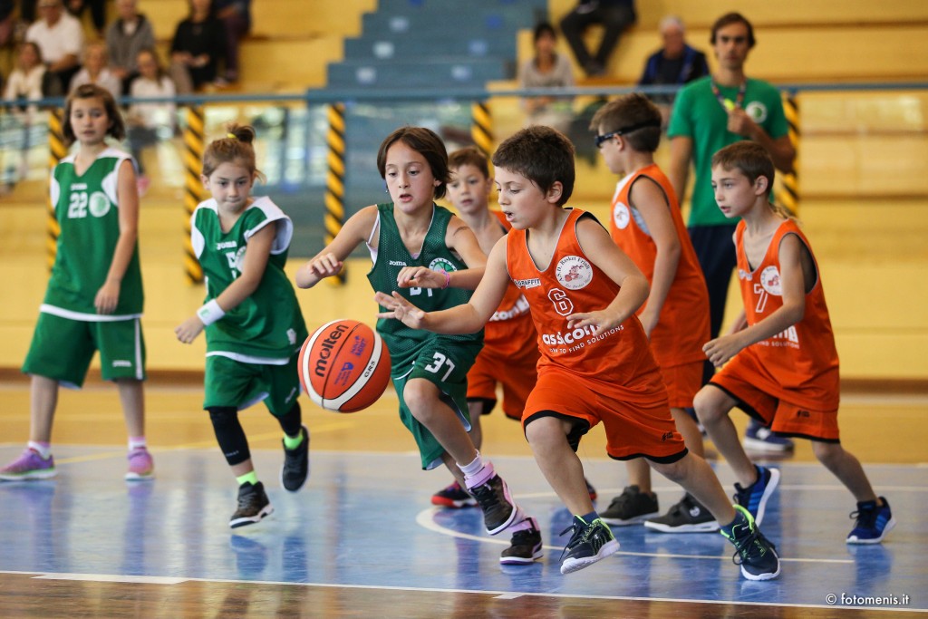 Gli aquilotti minibasket del tarcento