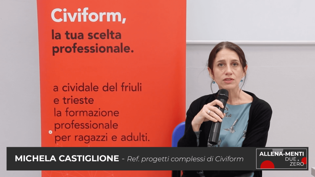 l'intervista a michela castiglione di civiform nell'ambito del progetto allena-menti 2.0